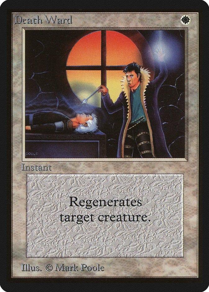 Magic: The Gathering MTG Single Death Ward [Limited Edition Beta]