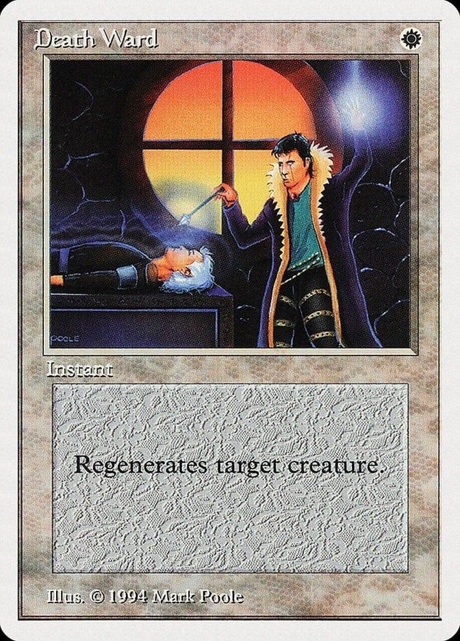 Magic: The Gathering MTG Single Death Ward [Summer Magic / Edgar]