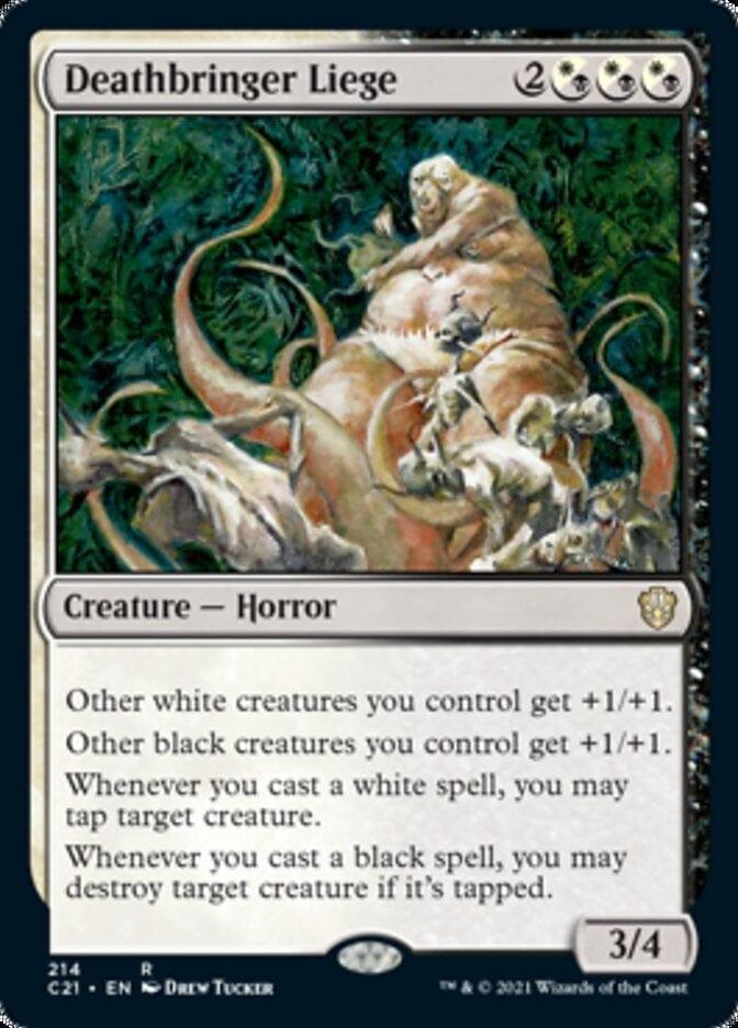 Magic: The Gathering MTG Single Deathbringer Liege [Commander 2021]