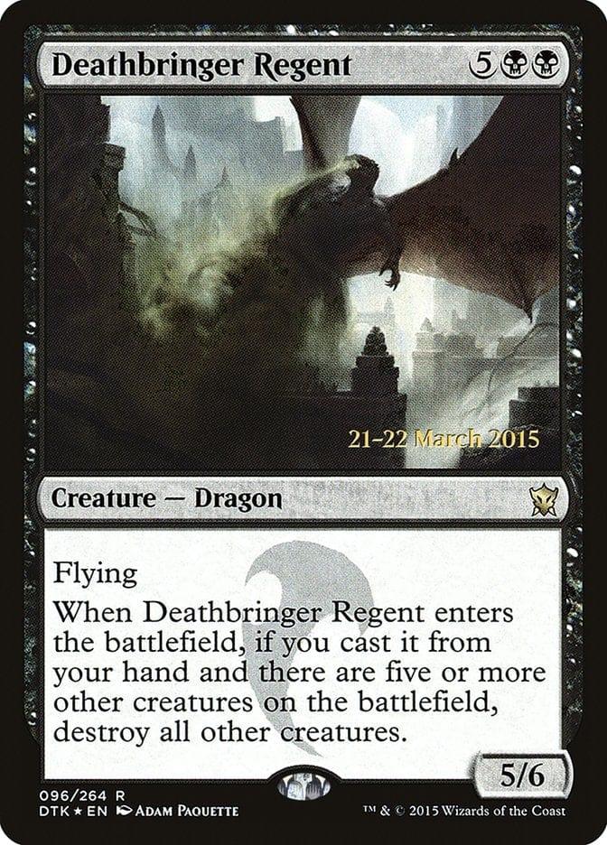 Magic: The Gathering MTG Single Deathbringer Regent  [Dragons of Tarkir Prerelease Promos]