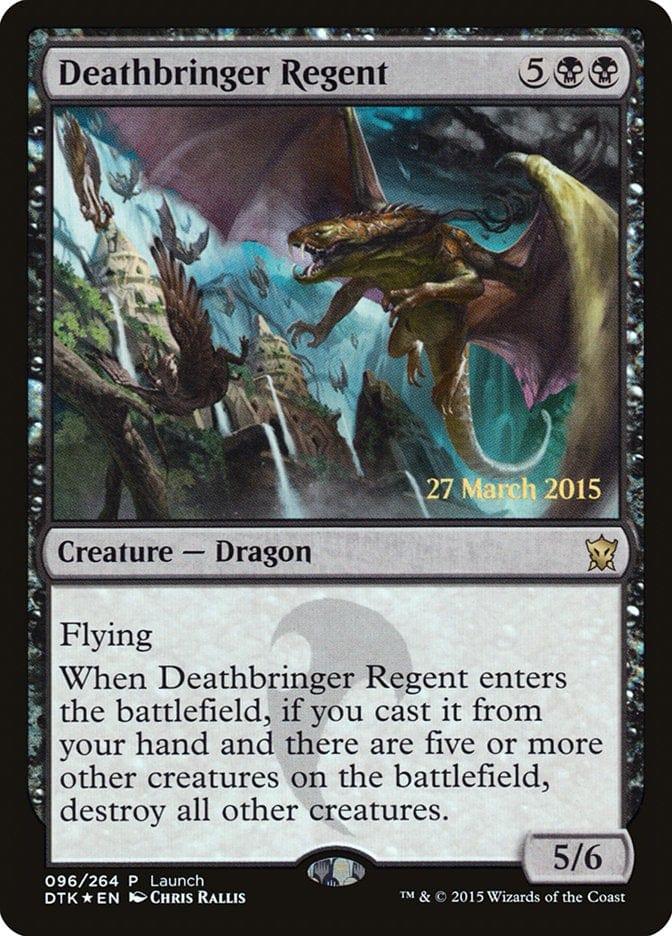 Magic: The Gathering MTG Single Deathbringer Regent (Launch) [Dragons of Tarkir Prerelease Promos]
