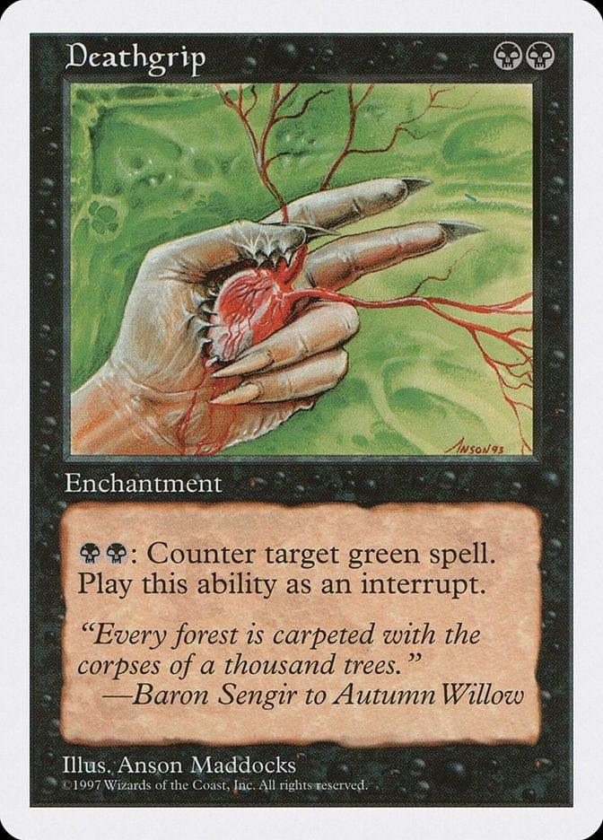 Magic: The Gathering MTG Single Deathgrip [Fifth Edition]