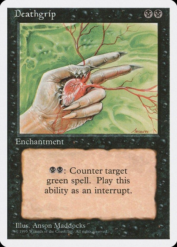 Magic: The Gathering MTG Single Deathgrip [Fourth Edition]