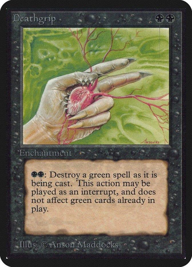 Magic: The Gathering MTG Single Deathgrip [Limited Edition Alpha]