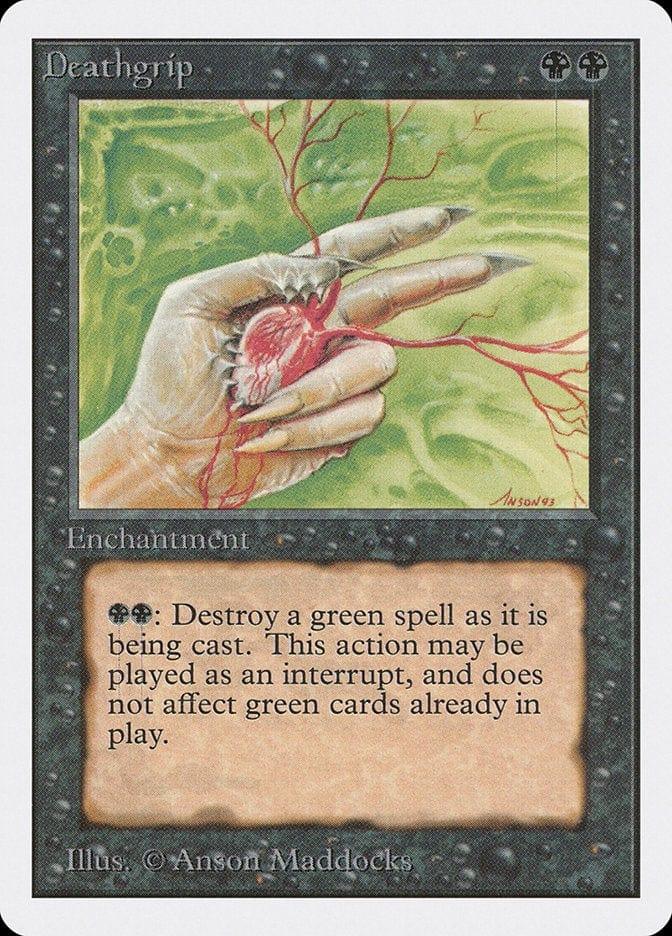 Magic: The Gathering MTG Single Deathgrip [Unlimited Edition]