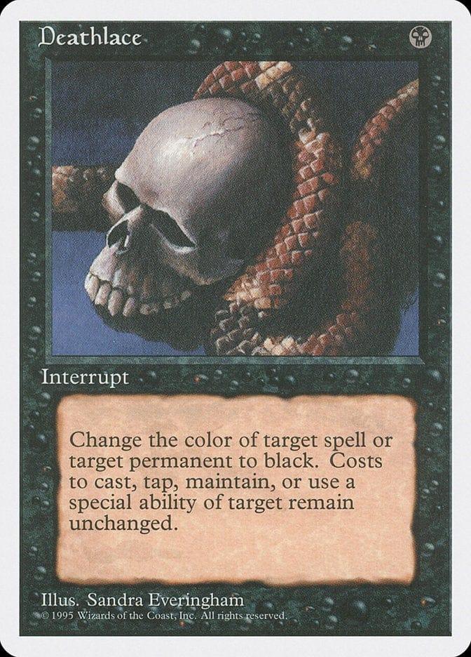 Magic: The Gathering MTG Single Deathlace [Fourth Edition]