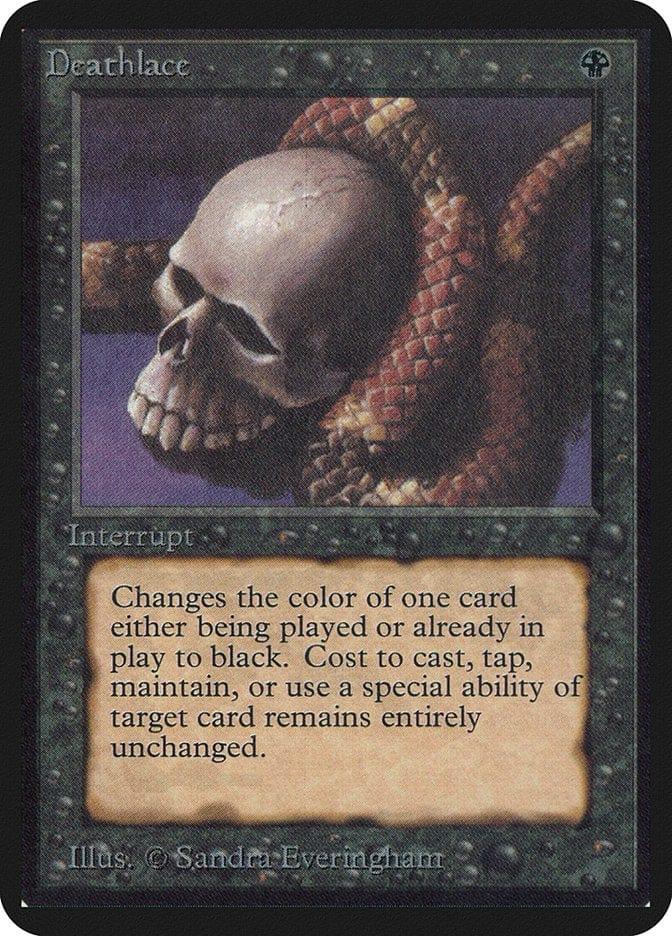 Magic: The Gathering MTG Single Deathlace [Limited Edition Alpha]