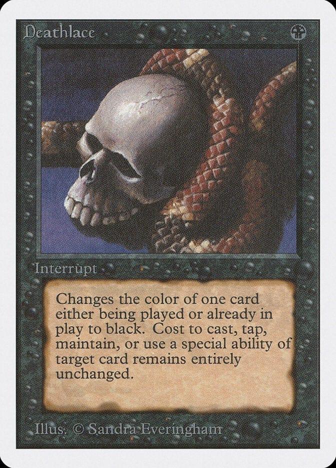 Magic: The Gathering MTG Single Deathlace [Unlimited Edition]