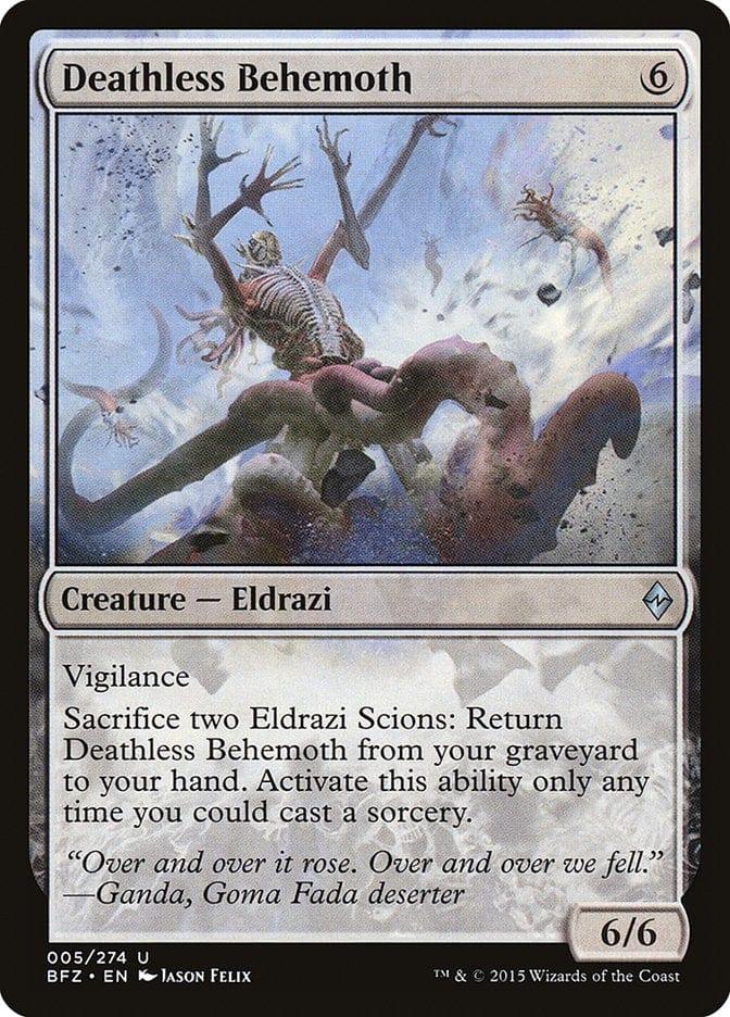 Magic: The Gathering MTG Single Deathless Behemoth [Battle for Zendikar]