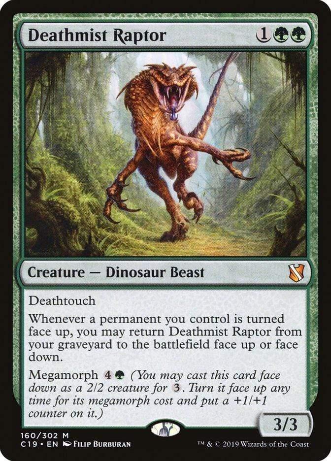 Magic: The Gathering MTG Single Deathmist Raptor [Commander 2019]