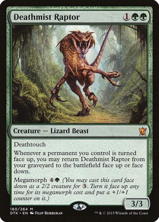 Magic: The Gathering MTG Single Deathmist Raptor [Dragons of Tarkir]