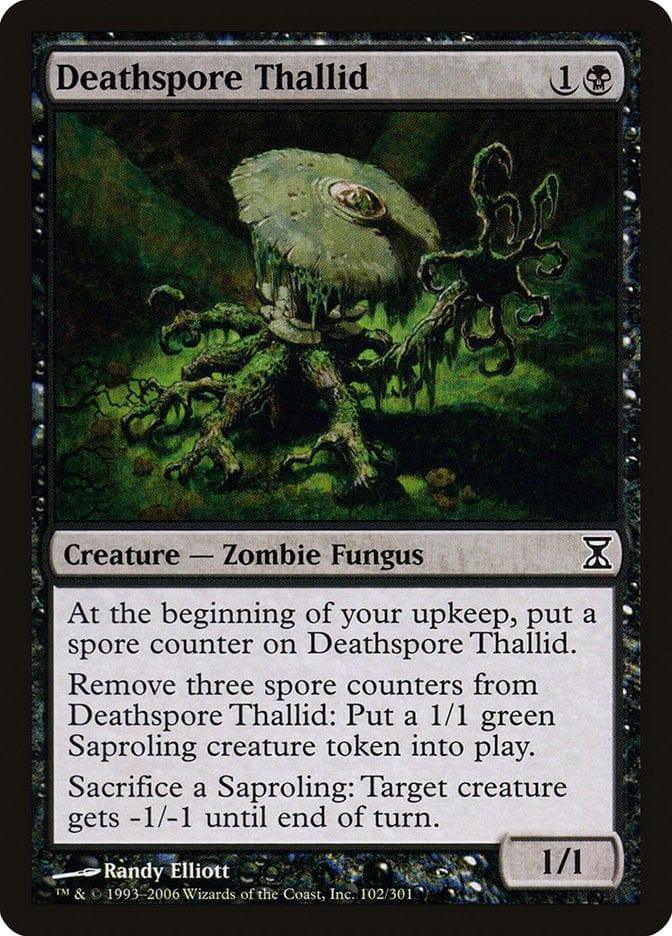 Magic: The Gathering MTG Single Deathspore Thallid [Time Spiral]