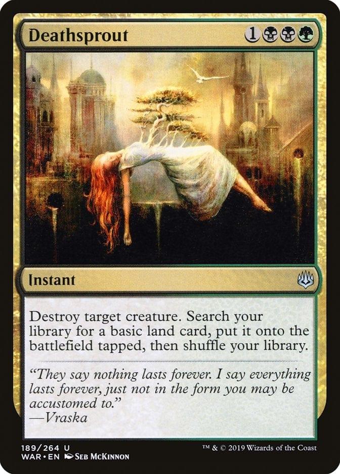 Magic: The Gathering MTG Single Deathsprout [War of the Spark]