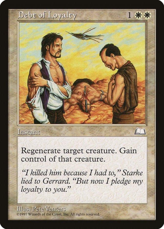 Magic: The Gathering MTG Single Debt of Loyalty [Weatherlight]