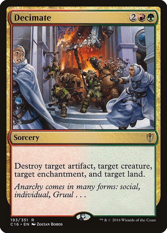 Magic: The Gathering MTG Single Decimate [Commander 2016]