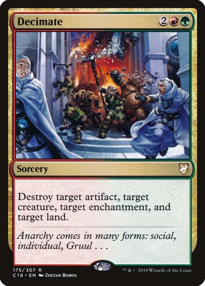 Magic: The Gathering MTG Single Decimate [Commander 2018]