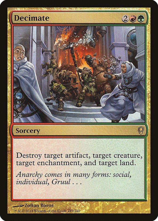 Magic: The Gathering MTG Single Decimate [Conspiracy]