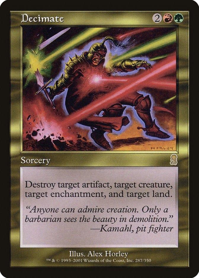 Magic: The Gathering MTG Single Decimate [Odyssey]