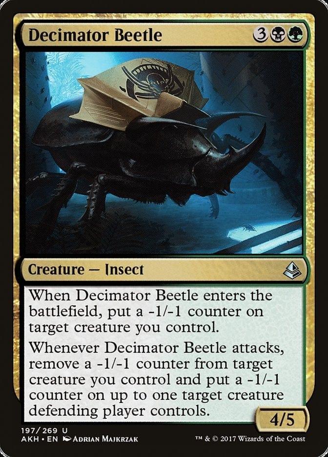 Magic: The Gathering MTG Single Decimator Beetle [Amonkhet]