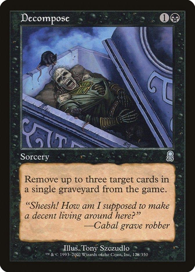 Magic: The Gathering MTG Single Decompose [Odyssey]