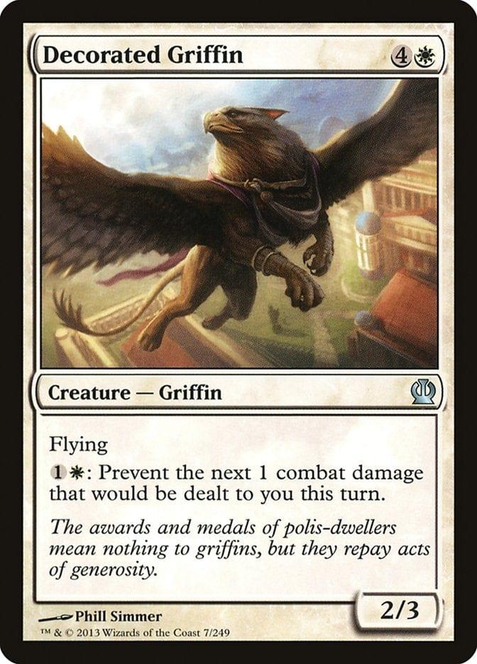 Magic: The Gathering MTG Single Decorated Griffin [Theros]