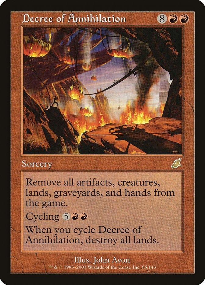 Magic: The Gathering MTG Single Decree of Annihilation [Scourge]