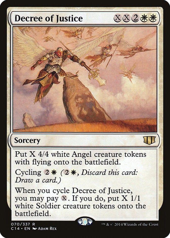 Magic: The Gathering MTG Single Decree of Justice [Commander 2014]