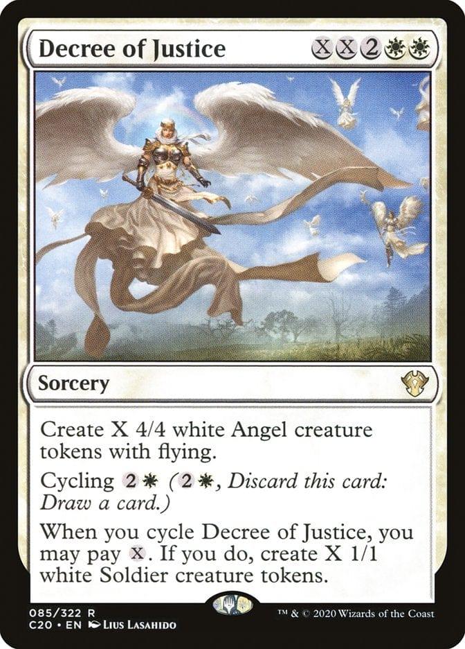 Magic: The Gathering MTG Single Decree of Justice [Commander 2020]
