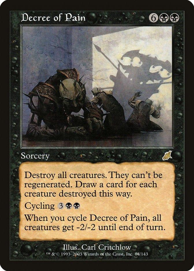 Magic: The Gathering MTG Single Decree of Pain [Scourge]