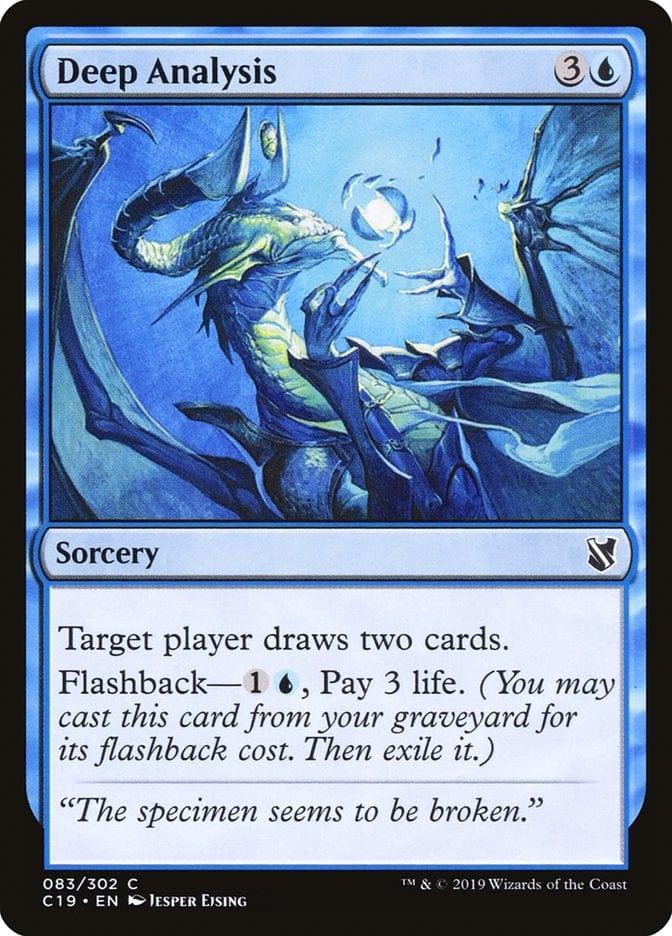 Magic: The Gathering MTG Single Deep Analysis [Commander 2019]