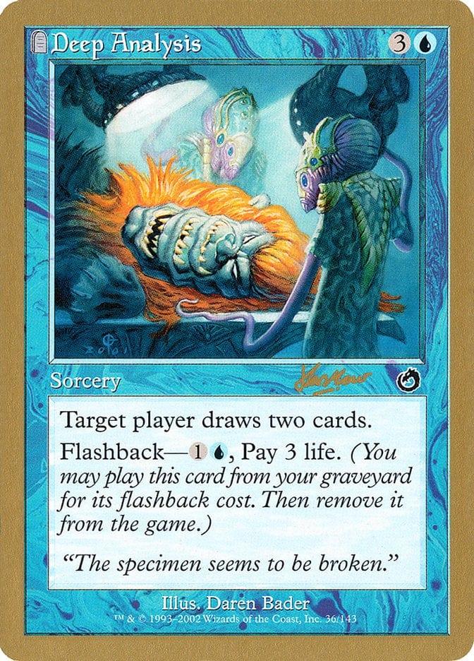 Magic: The Gathering MTG Single Deep Analysis [World Championship Decks 2002]