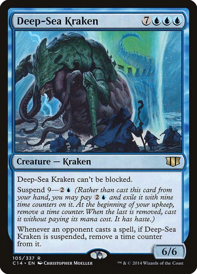 Magic: The Gathering MTG Single Deep-Sea Kraken [Commander 2014]
