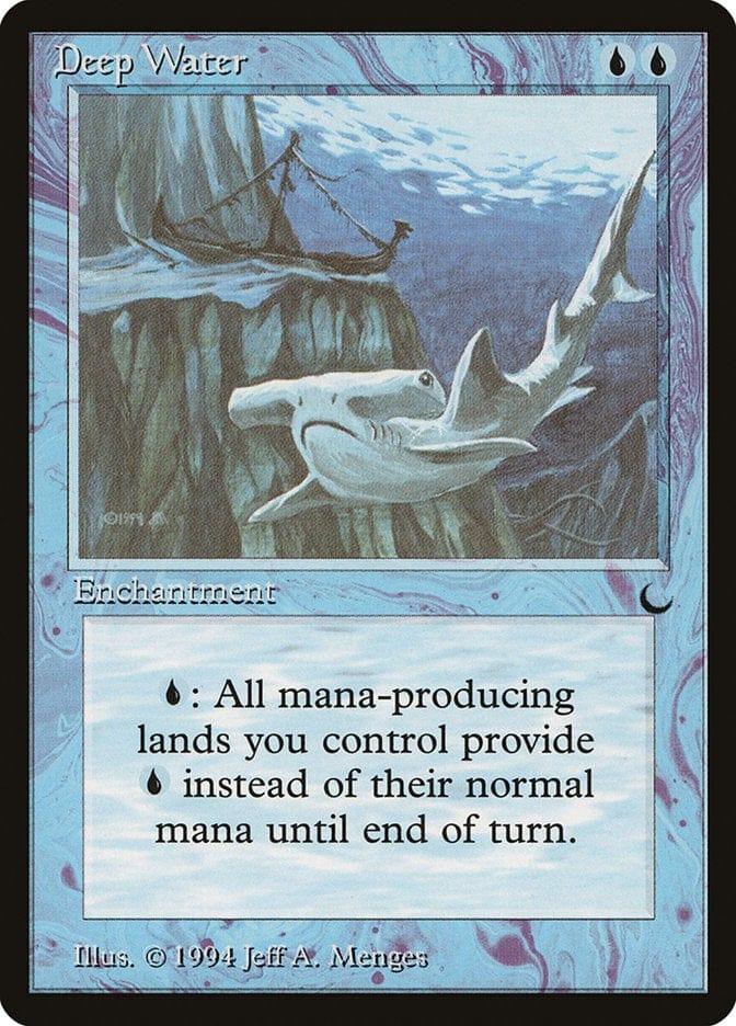 Magic: The Gathering MTG Single Deep Water [The Dark]