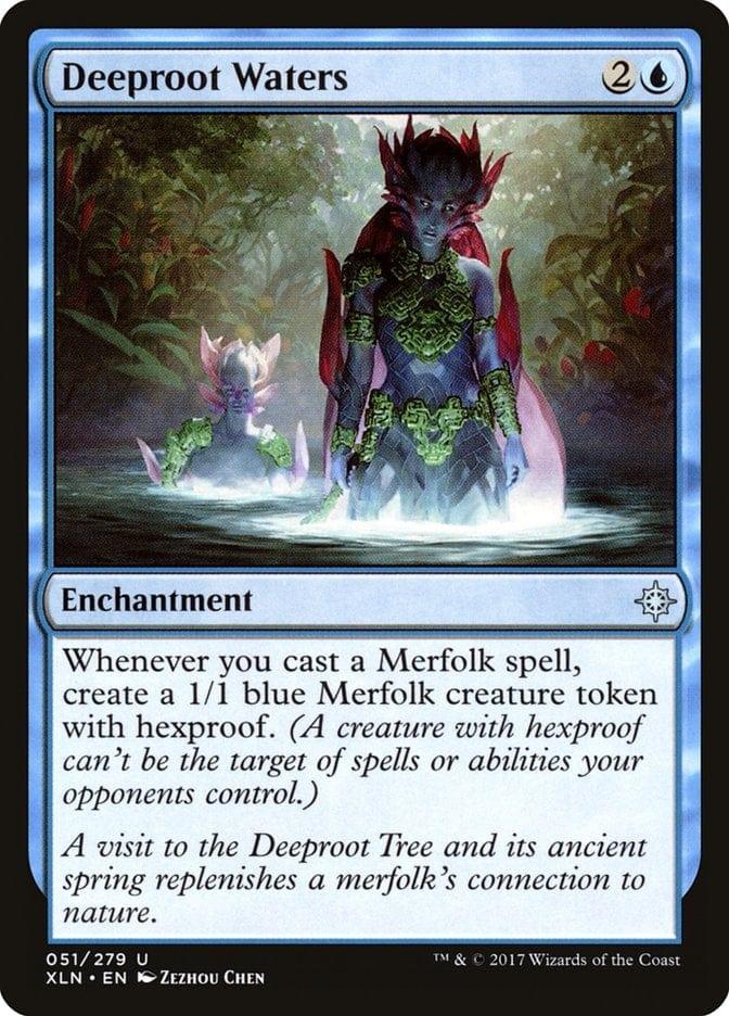 Magic: The Gathering MTG Single Deeproot Waters [Ixalan]