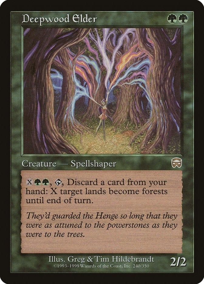 Magic: The Gathering MTG Single Deepwood Elder [Mercadian Masques]
