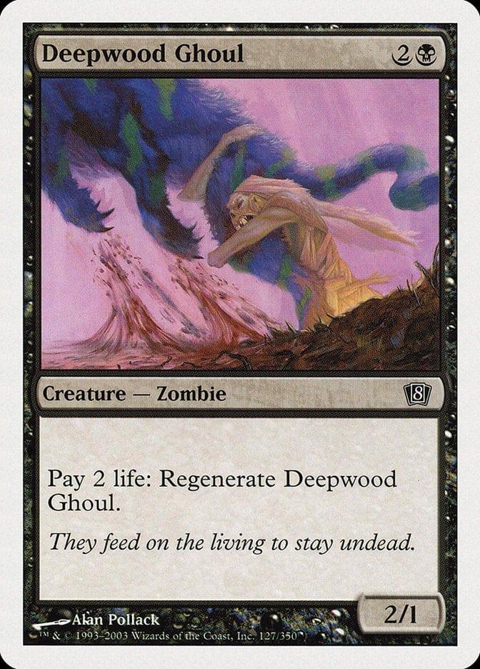 Magic: The Gathering MTG Single Deepwood Ghoul [Eighth Edition]