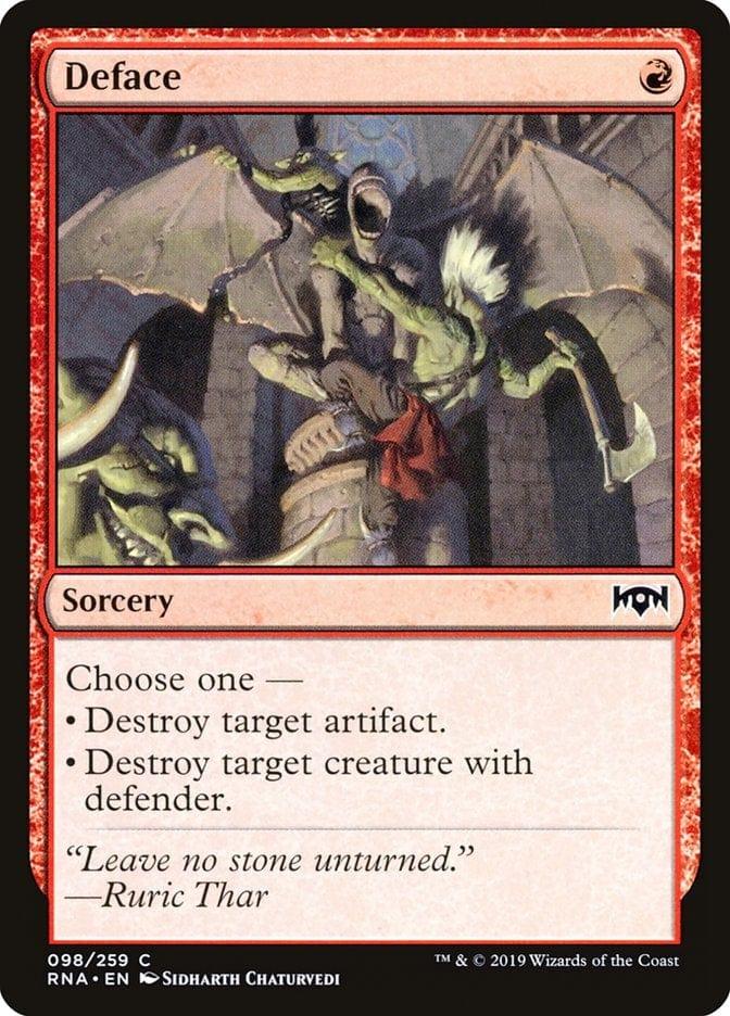 Magic: The Gathering MTG Single Deface [Ravnica Allegiance]