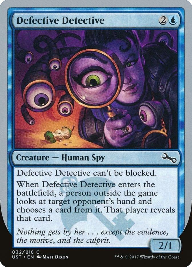 Magic: The Gathering MTG Single Defective Detective [Unstable]