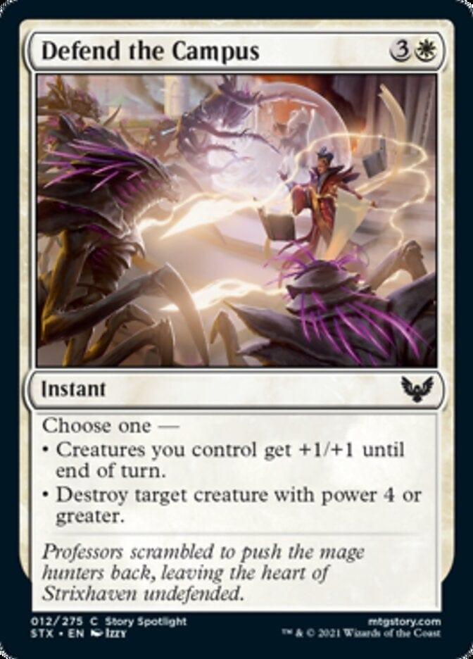 Magic: The Gathering MTG Single Defend the Campus [Strixhaven: School of Mages]