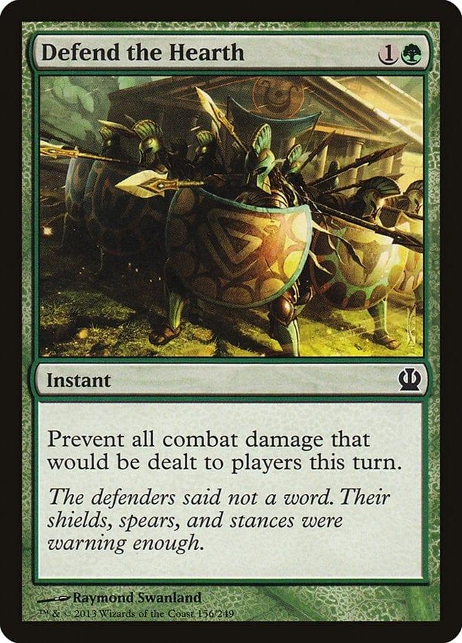 Magic: The Gathering MTG Single Defend the Hearth [Theros]
