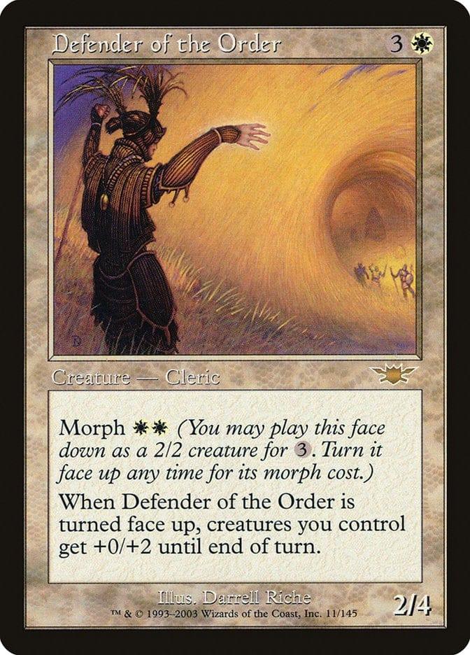 Magic: The Gathering MTG Single Defender of the Order [Legions]