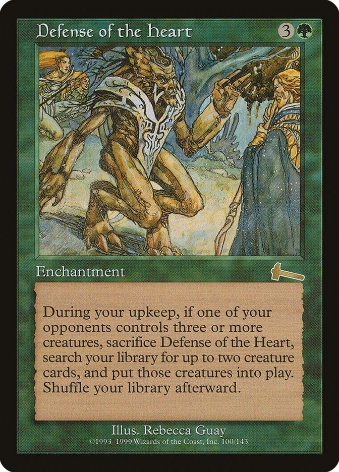 Magic: The Gathering MTG Single Defense of the Heart [Urza's Legacy]