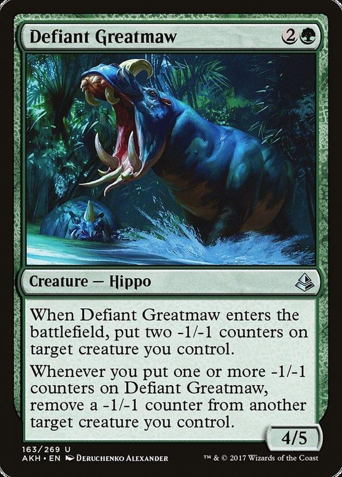 Magic: The Gathering MTG Single Defiant Greatmaw [Amonkhet]