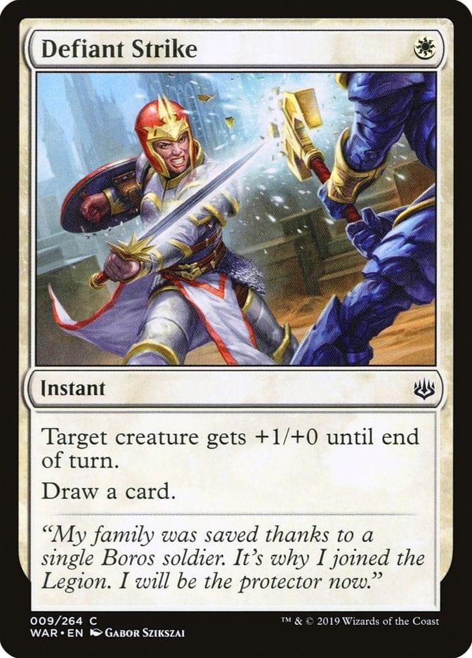 Magic: The Gathering MTG Single Defiant Strike [War of the Spark]