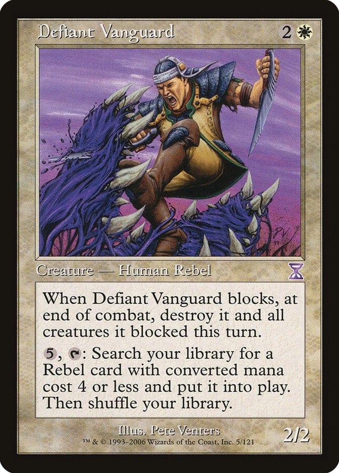 Magic: The Gathering MTG Single Defiant Vanguard [Time Spiral Timeshifted]