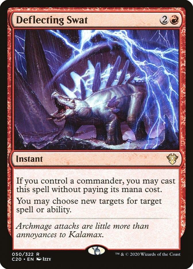 Magic: The Gathering MTG Single Deflecting Swat [Commander 2020]
