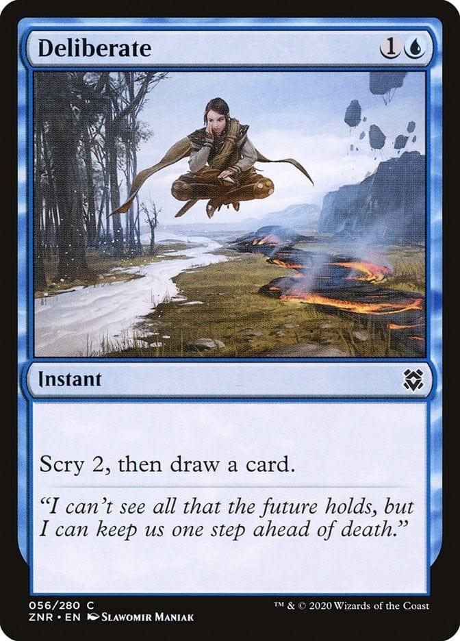 Magic: The Gathering MTG Single Deliberate [Zendikar Rising]