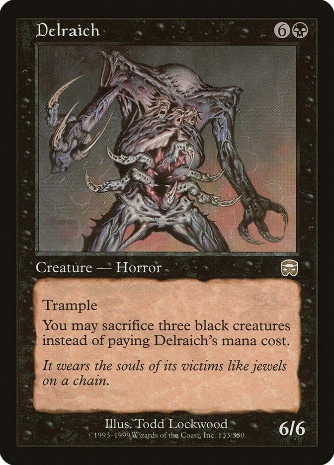Magic: The Gathering MTG Single Delraich [Mercadian Masques]