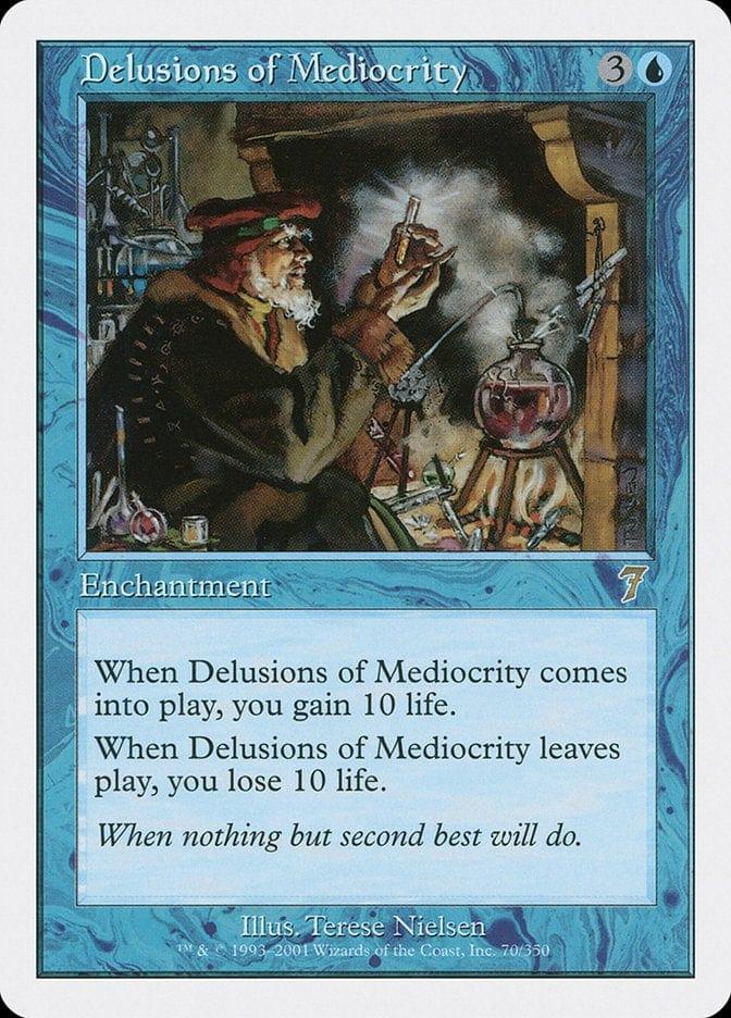 Magic: The Gathering MTG Single Delusions of Mediocrity [Seventh Edition]