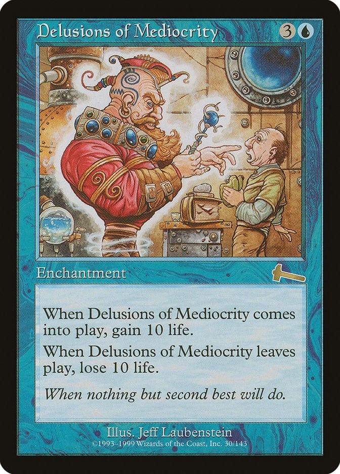 Magic: The Gathering MTG Single Delusions of Mediocrity [Urza's Legacy]